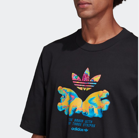 Áo Thun adidas Graphic Tee - Black GK7182