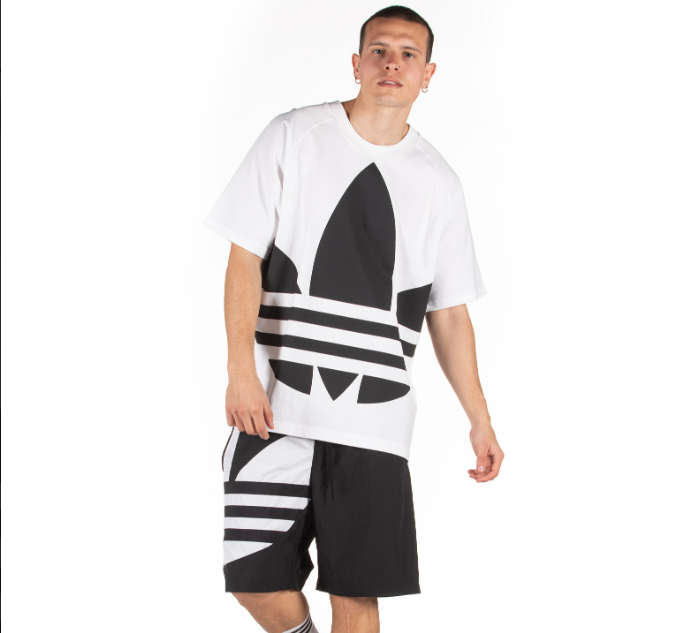 Áo Adidas Big Trefoil Boxy Tee White FM9903