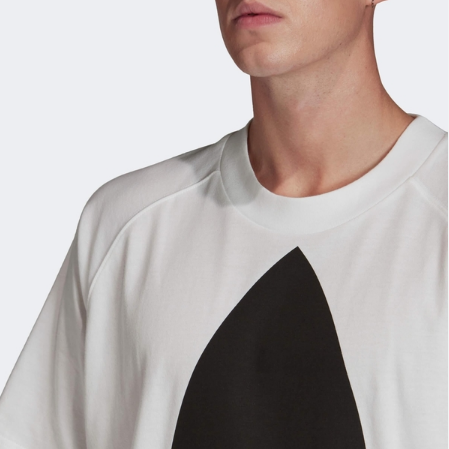 Áo Adidas Big Trefoil Boxy Tee White FM9903