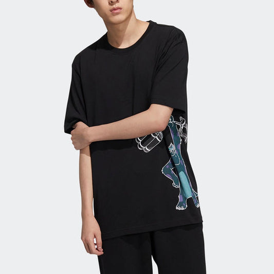 Áo Thun adidas Manga Short Sleeve Tee - Black HD9083