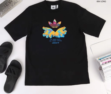 Áo Thun adidas Graphic Tee - Black GK7182