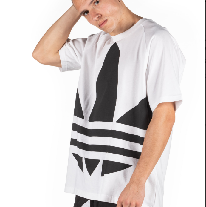 Áo Adidas Big Trefoil Boxy Tee White FM9903
