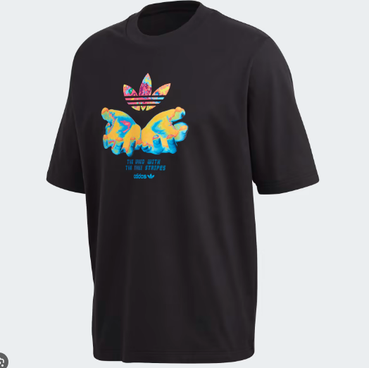 Áo Thun adidas Graphic Tee - Black GK7182