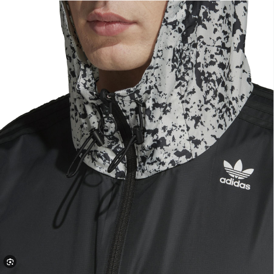 Áo khoác gió adidas mỏng 1 lớp size S 60-70kg