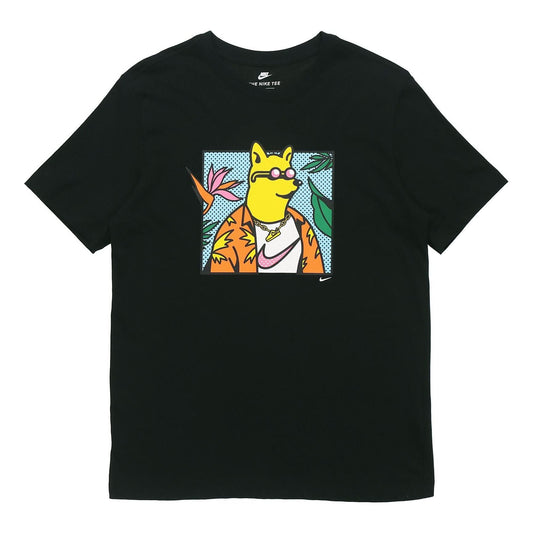 Áo Thun 'Nike Sunglasses Printing Short Sleeve Black' DC2751-010