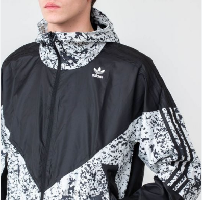 Áo khoác gió adidas mỏng 1 lớp size S 60-70kg